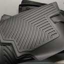 OEDRO Floor Mats & Cargo Mat Fit for Chrysler Pacifica 2017-2025 2026(No Hybrid Models), 7 and 8 Passenger Model, 2020-2025 Voyager Custom All-Weather Protection Full Set TPE Floor Liners