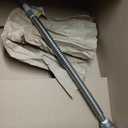 SharkBite 1 Inch x 3/4 Inch FIP x 24 Inch Stainless Steel Corrugated Flexible Water Softener Connector, Push to Connect Brass Plumbing Fitting, PEX Pipe, Copper, CPVC, PE-RT, HDPE, SS3096FLEX24LF