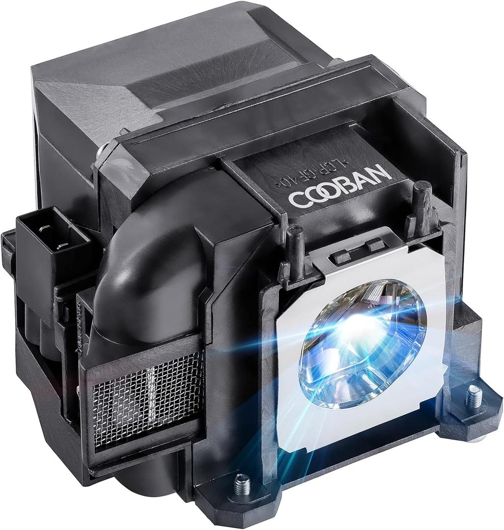 COOBAN ELPLP88 /V13H010L88 Replacement Projector Lamp Bulb with Housing for Epson PowerLite Home Cinema 2040 /PowerLite Home Cinema 2045 1040 2045 740HD 640, EX7240 EX3240 EX9200 VS240 H719A EB-U04