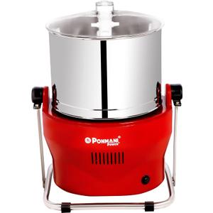 Power Plus (110 V) - Molinillo hmedo inclinable de 3 litros (motor de cobre de 225 W, rojo) (Cherry Red)