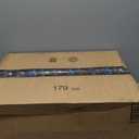 EaseLife 8 FT Sliding Barn Door Track and Handle Hardware Kit, Straight Pulley,Slide Smoothly Quietly,Easy Install (8FT Track Kit for 40"~48" Wide Single Door)