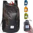 4Monster Hiking Daypack,Water Resistant Lightweight Packable Backpack for Travel Camping Outdoor (16L, Grey)