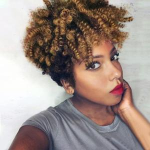 PHOCAS 5Packs 10'' Toin Curl Short Crochet Hair Curl Crochet Braids for Women Natural Black to Golden Blonde