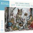 Pomegranate 1000 Piece Jigsaw Puzzle for Adults, Greg CRAOLA Simkins' Let The Outside in, Matte Finish, Snug Fit