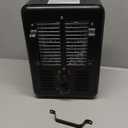 BEYOND HEAT Milkhouse Space Heater, 1300W/1500W Electric Heater with Thermostat, 3 Heat Settings, Safe and Quiet for Home Garage Workshop Warehouse, Black