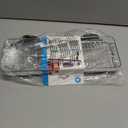 iDesign Self-Adhesive Shower Shelf with Razor Holder - Matte Black