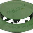 NDS 420C Pop-Up Drainage Emitter, fits 3-Inch and 4-Inch Sewer and Drain Fittings, Works with Drainage Systems Including Catch Basins and Channel Drains, Green