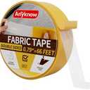 Heavy Duty Double Sided Mesh Tape - Professional Strong Hold Removable Tape for Rug, Carpet, Wall & Clothing (1 Rolls, 3/4" x 66FT)​