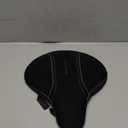 X WING Bike Seat Cushion, Gel Padded Bicycle Seat Cover for Men & Women Comfort, Ultra-Soft Saddle Cushion, Wide Bike Seat Cover Fits with Peloton, Exercise, Stationary, Indoor Outdoor (12" x 11")