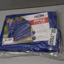 Grill Cover by Grillman, Blue, 64 Inch, BBQ Outdoor Grill Covers, Charcoal & Gas Grills, Waterproof, Rip-Proof, Weather-Resistant, Anti-UV, Barbecue Cover for Weber, Genesis, Charbroil, Nexgrill, etc