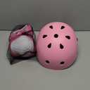 Kids Helmet,Toddler Skateboard Helmets for Ages 2-3-5-8-14 Years Boys Girls with Knee and Elbow Pads Wrist Guards fit Roller Skates,Skateboarding,Skating Scooter Adjustable Kids Helmet (pink)