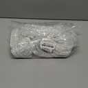 Sparkly Sequin Tank Tops for Women Glitter Sleeveless Cami Crop Vest Shimmer Club Party Top Shirts Silver White Small