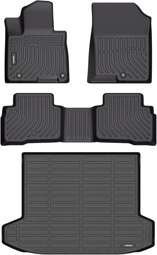 ANBINGOFit for Hyundai Tucson Hybrid Floor Mats (Only with Subwoofer) 2026-2022 Weather Car Mats for Hyundai Tucson Hybrid TPE Rug Trunk for Tucson Hybrid Rubber Liner for Tucson Hybrid Accessories