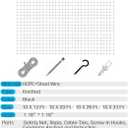 Cat Balcony Net, Steel Wire Reinforced, Anti-Fall Fence, Safety Net, Extra Strong (10 X 13 Ft)