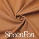 Sheenfon Classic Full-Length Bib Apron – Durable & Easy-Care Chef Apron for Kitchen, Restaurant & Café (Peacon) One Size
