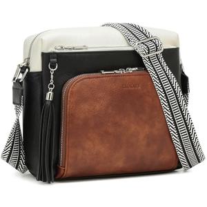 Crossbody Bags for Women, Medium Crossbody Purse with RFID Pockets & Built in Wallet, Handbags Shoulder Bag, Gifts