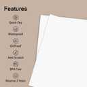 100 Sheets Thermal Printer Paper, 8.5''11'' US Letter Size, Advanced Printing Paper, Thermal Paper Compatible with Brother Letter Portable Printer, Printer Paper for M08F-Letter, M832, M834, MT800