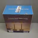 2 Pack Cordless Table Lamps Rechargeable, LED Portable 5000mAh Touch Table Light, 3 Color Stepless Dimming Battery Powered Table Lamp for Restaurant/Home/Outdoor/Camping.(Gold)