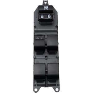 TRQ Front Left Power Window Switch Drivers Side Compatible with 2008-2015 Scion xB 2008-2014 xD 2009-2013 Toyota Corolla Matrix 2007-2013 Tundra 2007-2012 Yaris