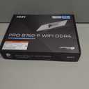 MSI PRO B760-P WiFi DDR4 ProSeries Motherboard - Supports 12th/13th/14th Gen Intel Processors, LGA 1700, DDR4, PCIe 4.0, M.2, 2.5Gbps LAN, USB 3.2 Gen2, HDMI/DP, Wi-Fi 6E, Bluetooth 5.3, ATX