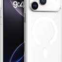 for iPhone 17 Pro Case Magnetic Clear,Compatible with Magsafe,Non-Yellowing,Rugged Shockproof Cover,Protective Transparent Back Bumper Cell Phone Cover for iPhone 17 Pro 6.3 inch 2025