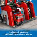LEGO City Fire Station with Fire Truck Toy - Kids Toy Building Sets with 2 Fire Truck Attachments - Gifts for Boys & Girls Ages 6+ - Pretend Play Set with 5 Minifigures - 60414