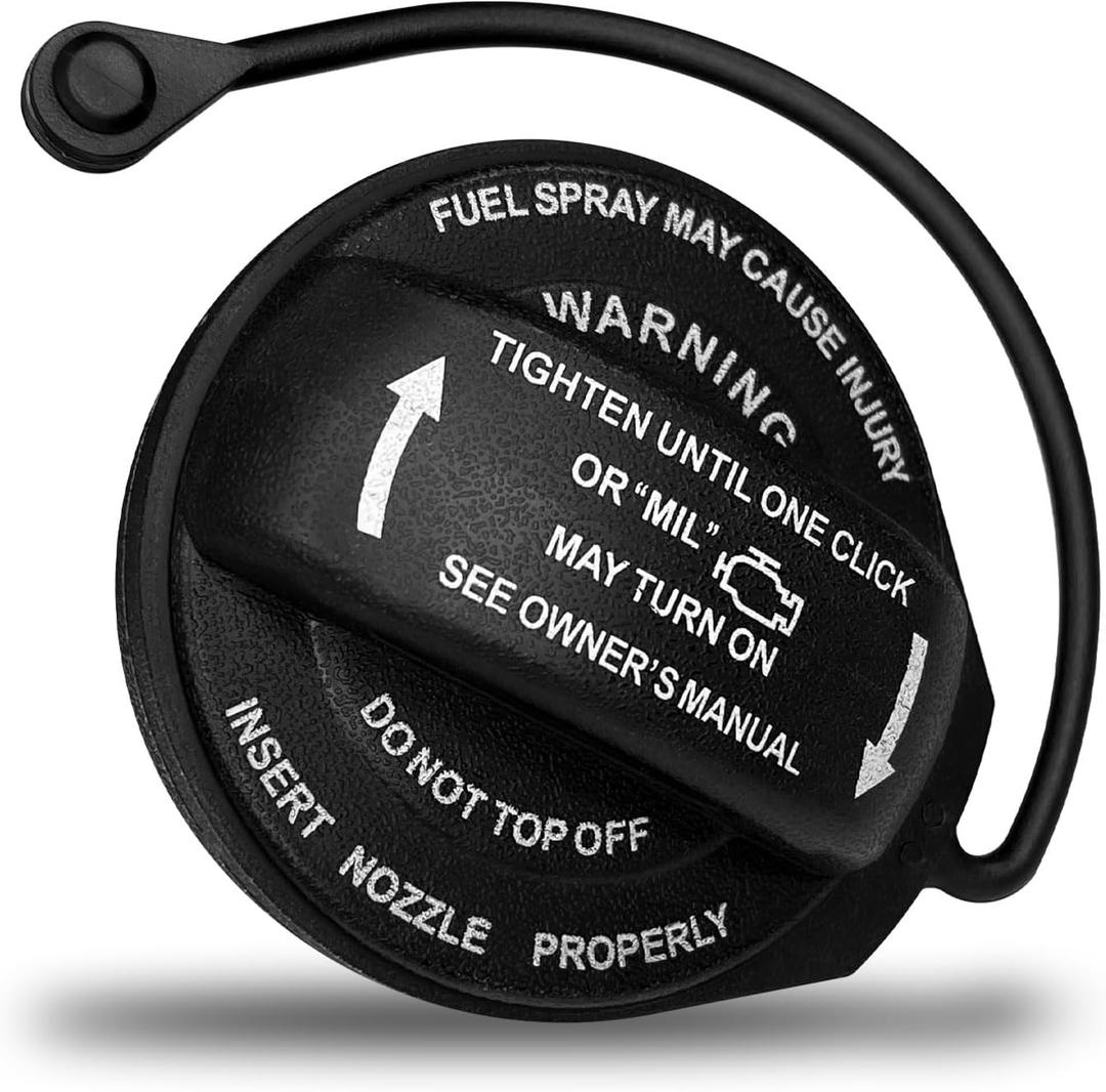 Gas Cap, Fuel Cap 5C0201550T Replacement Compatible with Volkswagen VW Jetta GTI Golf SportWagen Golf Alltrack Tiguan, Audi A4 A5 A8 S4 S5 S8 Q5 RS5 SQ5 allroadBlack)