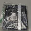 ZOOPIP Fireproof File Box with Lock, Document Box Storage Organizer, Suitable for Hanging File Folders in Letter Size, Collapsible File Box, Reflective Strip for Fast Find (12.2"*6"*10.2, Black)