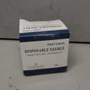 100 Pack 18Ga 1 Inch Sterile Disposable Injection Needle with Cap for Scientific and Industrial Dispensing Needl Accessories