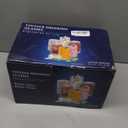 Large Vintage Hobnail Drinking Glasses Set of 6, 16oz Clear Highball Glasses Cups, Kitchen Water Glasses Cup, for Cocktail, Juice, Whiskey, Milk and Various Mixed Drinks