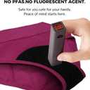 2 x Period Underwear for Women and Teens, Leakproof Menstrual Panties, Viscose Black Brief, Comfort, Breathable (Small, (Black, Magenta Purple ) Multicolor)