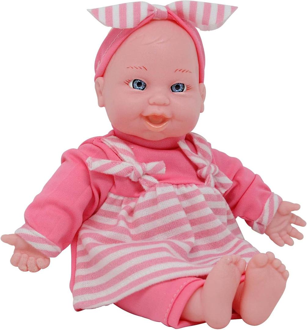 12 Inch Baby Dolls for 3 Year Old Girls - Soft Body Interactive Baby Doll That Can Talk, Cry, Sing and Laugh - Makes Cute Gibberish Sounds