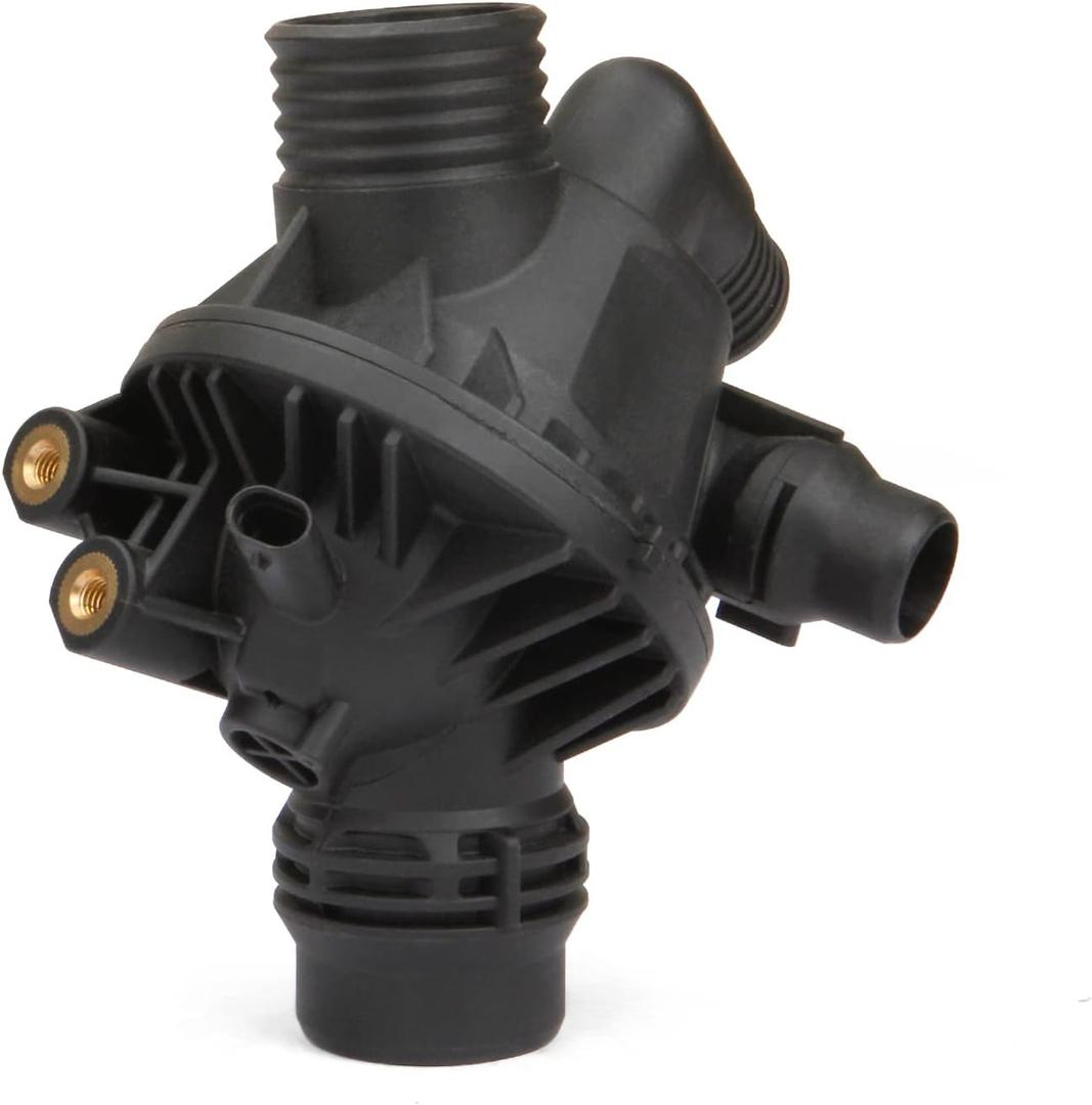 MITZONE Engine Coolant Thermostat Assembly Compatible with 2010-2012 BMW X3 xDrive35i 2013-2017 X3 xDrive35i 2015-2018 X4 Replace 11537586784