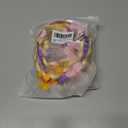 2 x Kids Costume Wig, Rapunzel Wig for Kids, Tiara Headband Girls Tangled Braid with Colorful Flowers, Halloween Christmas Parties Rapunzel Costume Hair for Girls