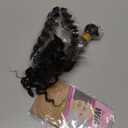 Deep Wave Bundles 30 32 34 Inch #1B Deep Wave Bundles Human Hair Natural Black Bundle Unprocessed Virgin Hair Extensions 150g