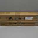2 x Astomi Cordless Blackout Roller Shades with Valance, 23 x 72 in, Black
