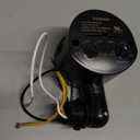 Motion Sensor, 180-Degree Replacement Motion Detector, Adjustable Time & Detection Sensitiity Up to 60 Feet Range, 3 Working Modes Pir Motion Sensor for Security Floodlight, Black, UL Listed