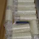 Homemory Ivory Acrylic Flameless LED Candles, Battery Operated with Remote Control and Timer, Electric Fake Candles for Wedding, Home Decor, Set of 9