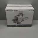 Pecute High-Velocity Dog Hair Dryer, Dog Blow Dryer with Adjustable Speed & Temp, Cool-Warm-Hot Cycle Mode, 4 Nozzles, Soft Noise Pet Dryer for Grooming, Heat Resistant Hose, 6.5ft Cord