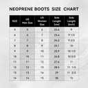 XUKER Neoprene Diving Wetsuit Boots 3mm 5mm for Men Women | Anti-Slip Rubber Sole Glued Blind Stitched Scuba Booties for Water Sports, Men 10 | Women 11 
