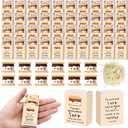Wettarn 100 Sets S'more Appreciation Gifts Bulk Marshmallow with Box Valentines Party Favors Thank You Gift Rewards for Teacher Employee Nurse Coworkers Staff Team Office