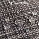 UGASA Outdoor Waterproof Throw Pillow Covers Pack of 2 Patio Water Resistant Pillow Cases Summer Woven Texture Decorative for Outside Garden Porch Yard Bench Tent 20x20 Inch, Black