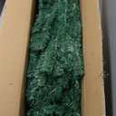 6ft Artificial Christmas Tree Premium Pine Xmas Tree with 1000 Branch Tip, 1 Minute Christmas Tree Unlit Realistic Holiday Party Decor for Home Office, Foldable Stand, Easy Assembly (Tea-green)