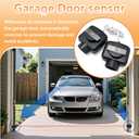 Garage Door Sensor for Linear Garage Door Sensor Replacement Compatible with Linear Garage Door Opener HAE00002 LSO50 LDO33 LDO50 Garage Door Sensors Sending & Receiving,1 Pack