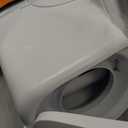 Diaper Genie Complete Diaper Pail (White) Includes 1 Refill (Holds 270 Newborn Diapers) & 1 Carbon Filter