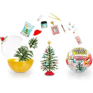 MGA's Miniverse Make It Mini Holiday Series Mini Collectibles - Seasonal, National Lampoon's Christmas Vacation Blind Packaging, DIY, Resin Play, Replica Food, NOT Edible, Collectors, 8+