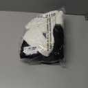 SherryDC Women's Cable Knit Thigh High Boot Socks Extra Long Winter Stockings Leg Warmers (2 Packs White+black)