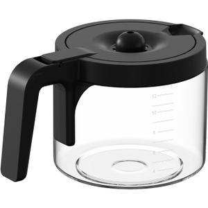 12-CUPS Coffee Maker Glass Carafe Replacement Compatible with Keurig K-Duo 5100 Single Serve K-Cup Pod & Carafe Coffee Maker, (NOT Fit K-Duo 5000 Essentials Model)