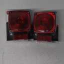 PETERSON MFG V452L Stop and Tail Light, Red, 2 Pack