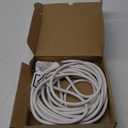 Amazon Basics Extension Cord, 25 Ft, 3 Prong Outlet Extender, Indoor Extension Cord, 13 Amps, 125V, White